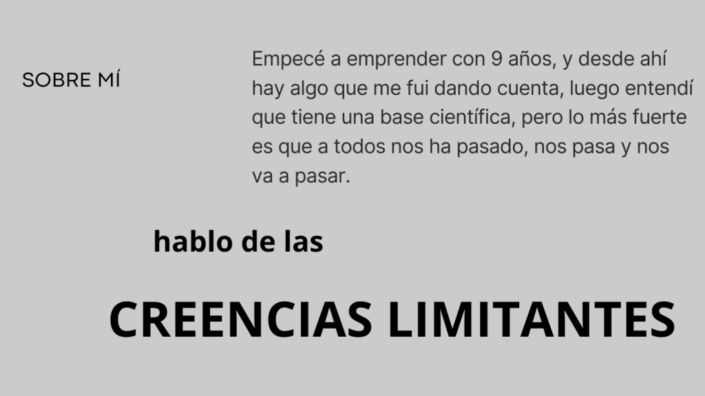 "Cris Ruales sobre creencias limitantes y su experiencia en emprendimiento"